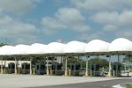 Hoover Canvas Elongated Bullnose Toll Booth Awnings Palm Beach Florida (1)