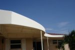 Hoover Canvas Radiused Projected Shed Patio Awning Deerfield Beach Florida
